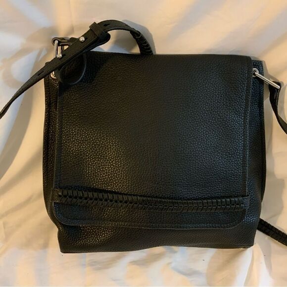 Vince Camuto Astra Crossbody Flap Handbag Black $248 - Picture 10 of 16